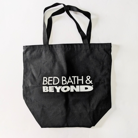 Bed Bath & Beyond Handbags - ⚡Bed Bath & Beyond Classic Black Canvas Tote